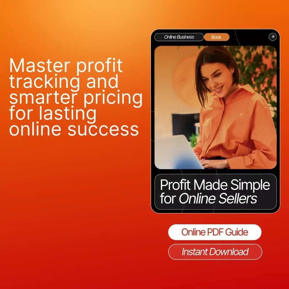 Profit Made Simple for Online Sellers | Easy Step-by-Step eBook on How to Calculate Profit for Your Online Store | Digital Download for Small Business Owners and Entrepreneurs