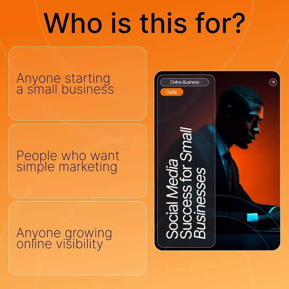 Social Media Success for Small Businesses | Digital Marketing Guide for Entrepreneurs | Social Media Marketing for Small Business Strategy eBook