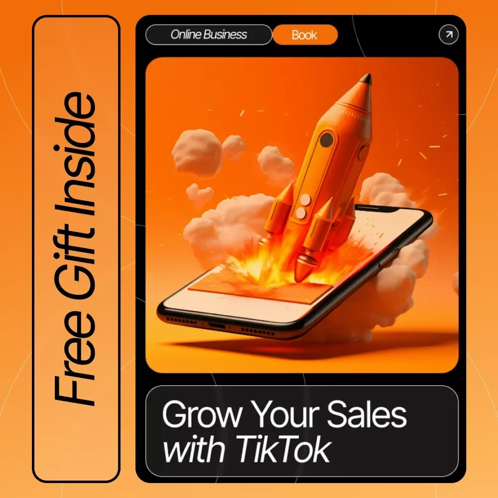 Grow Your Sales with TikTok – Viral Marketing eBook for Small Businesses | TikTok Strategy Guide | Social Media Growth | tiktok basics for selling