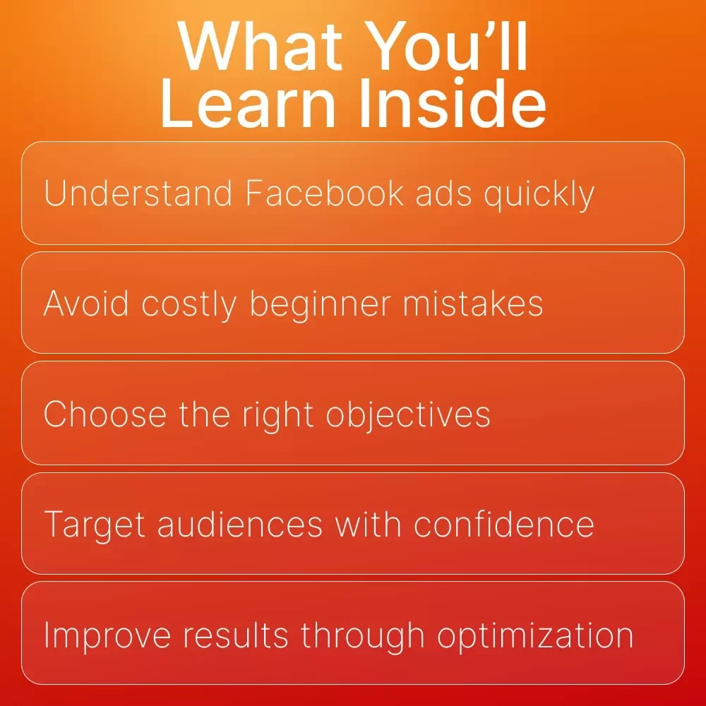 Facebook Ads Basics for Beginners — Digital Download | Facebook Ads Guide | Beginner Facebook Advertising eBook for Small Business Owners & Marketers