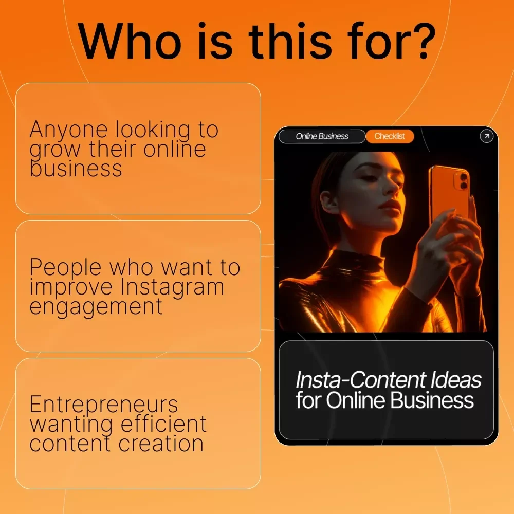 Insta-Content Ideas for Online Business: Ultimate Checklist for Engaging Instagram Content