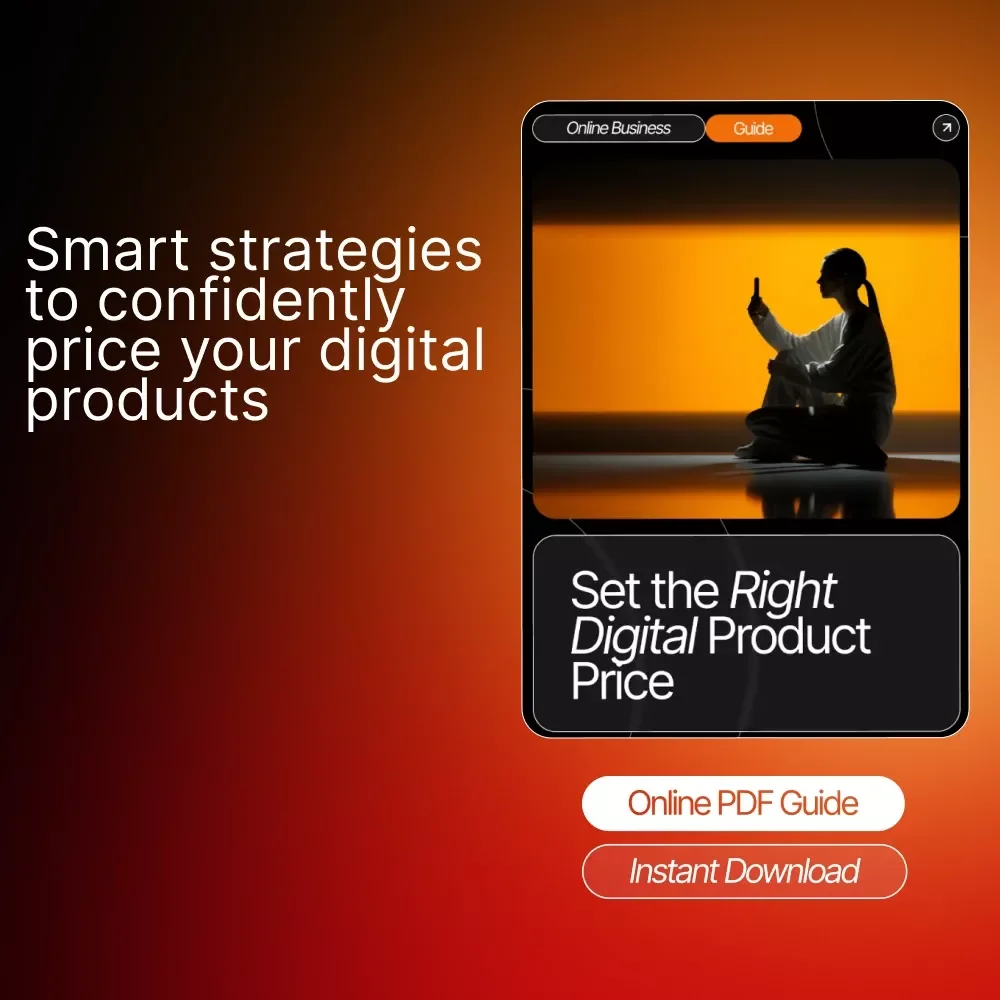 Set the Right Digital Product Price – Ultimate Pricing Strategy Guide for Creators, Coaches & Digital Sellers | eBook, Checklist & AI-Powered Pricing Tips | Digital Download