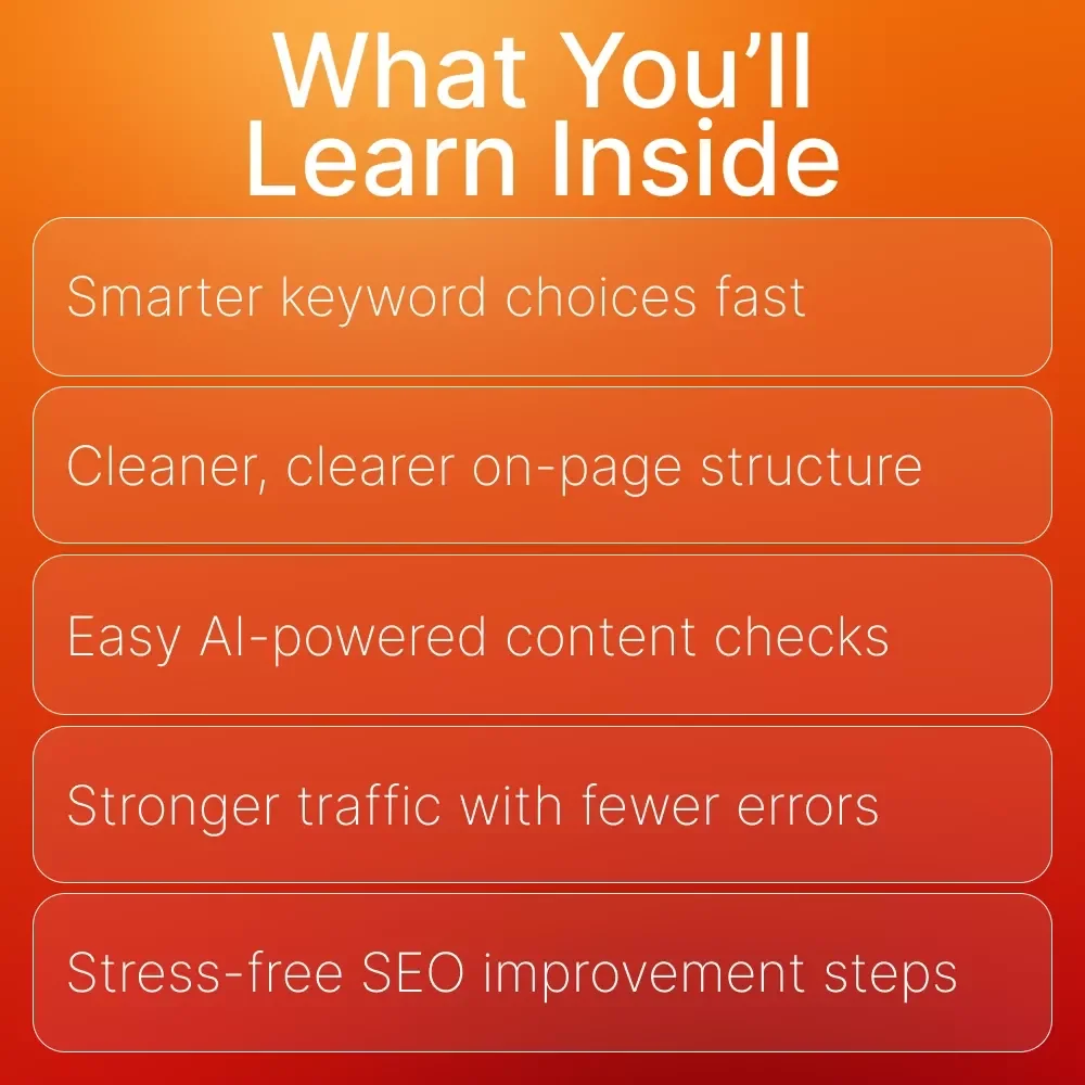 Avoid These Common SEO Pitfalls – Printable SEO Guide for Beginners, Digital Download, Learn to Fix seo mistakes beginners make, Website Optimization Checklist, Etsy-Style SEO Learning Resource