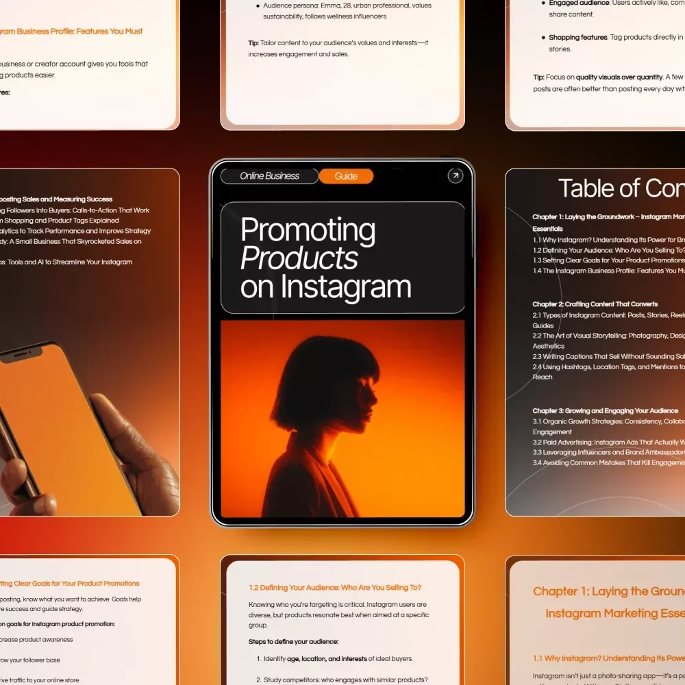 Promoting Products on Instagram: A Step-by-Step Guide for Brand Growth and Sales Boost