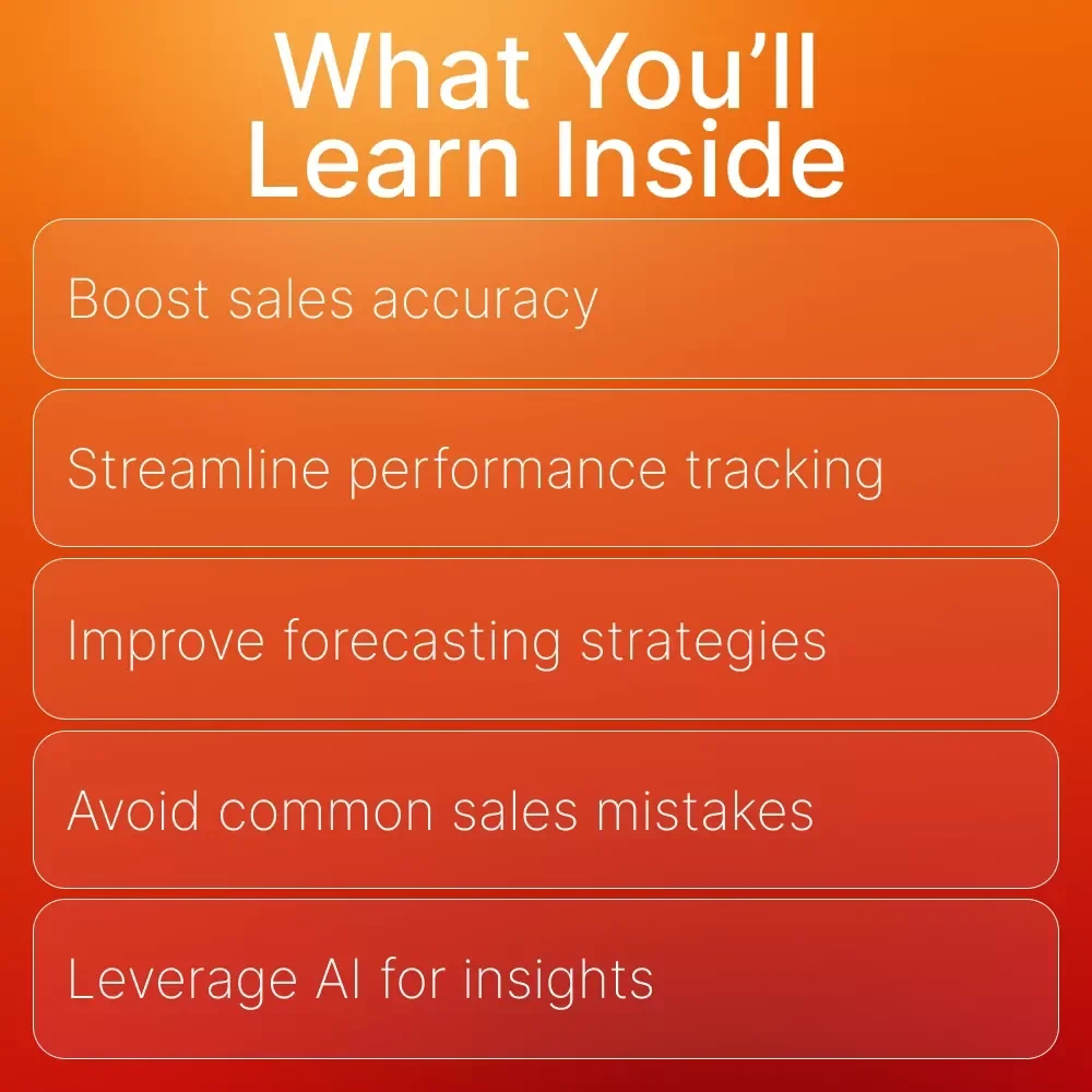 Sales Metrics That Drive Real Growth: A Comprehensive Guide to Tracking, Analyzing & Improving Sales Performance