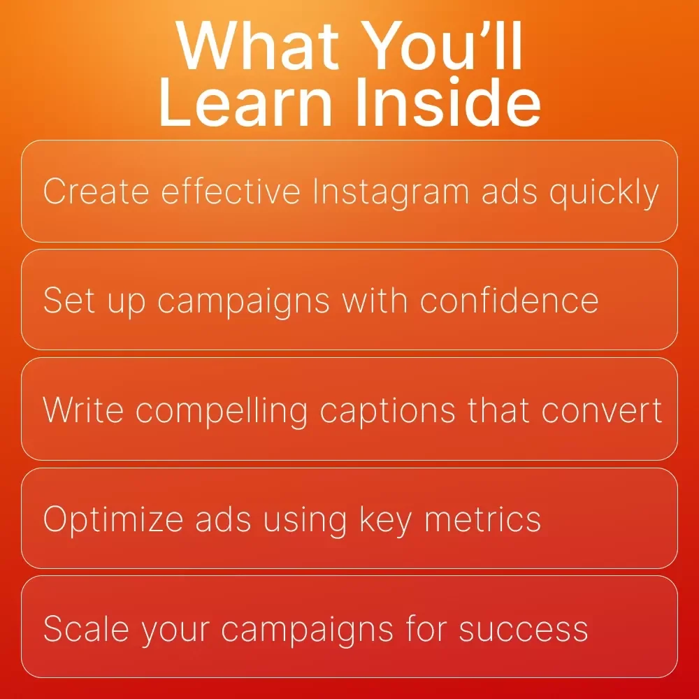 Mastering Instagram Ads for Beginners: A Step-by-Step Guide to Create and Optimize Ads That Drive Results