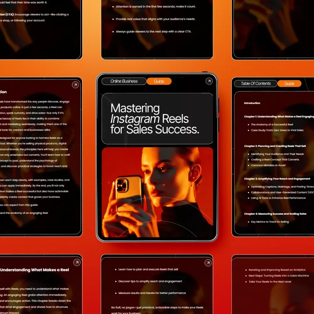 Mastering Instagram Reels for Sales Success: Boost Your Sales and Reach with Proven Strategies