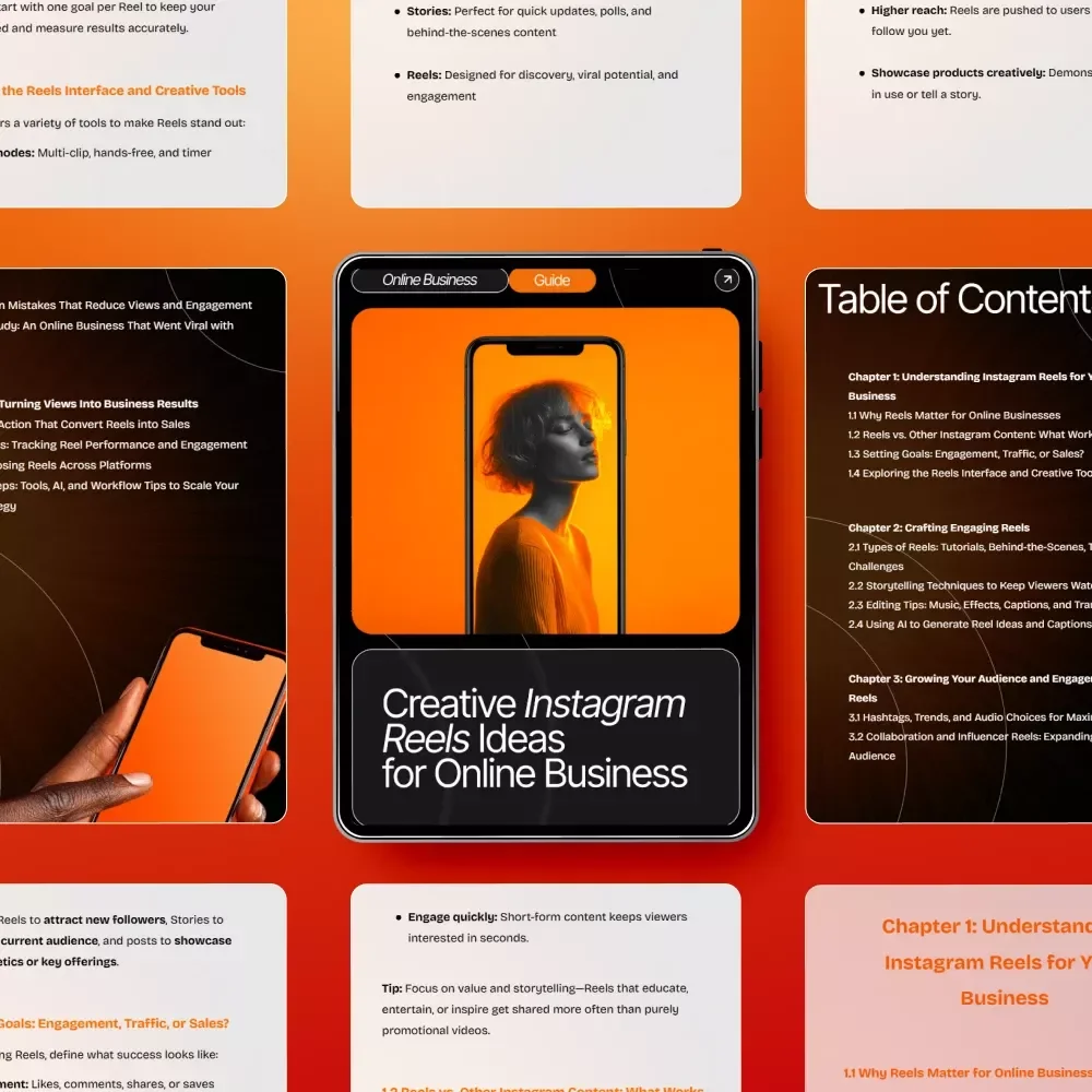 Creative Instagram Reels Ideas for Online Business Success – Ultimate Guide for Engaging & Growing Your Audience