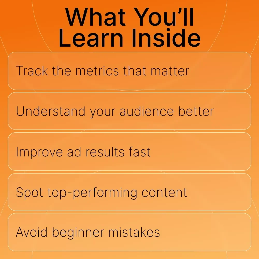 Facebook Analytics for Online Business | Digital Guide for Entrepreneurs, Creators & Small Businesses | Learn How to Use Facebook Analytics for Online Business
