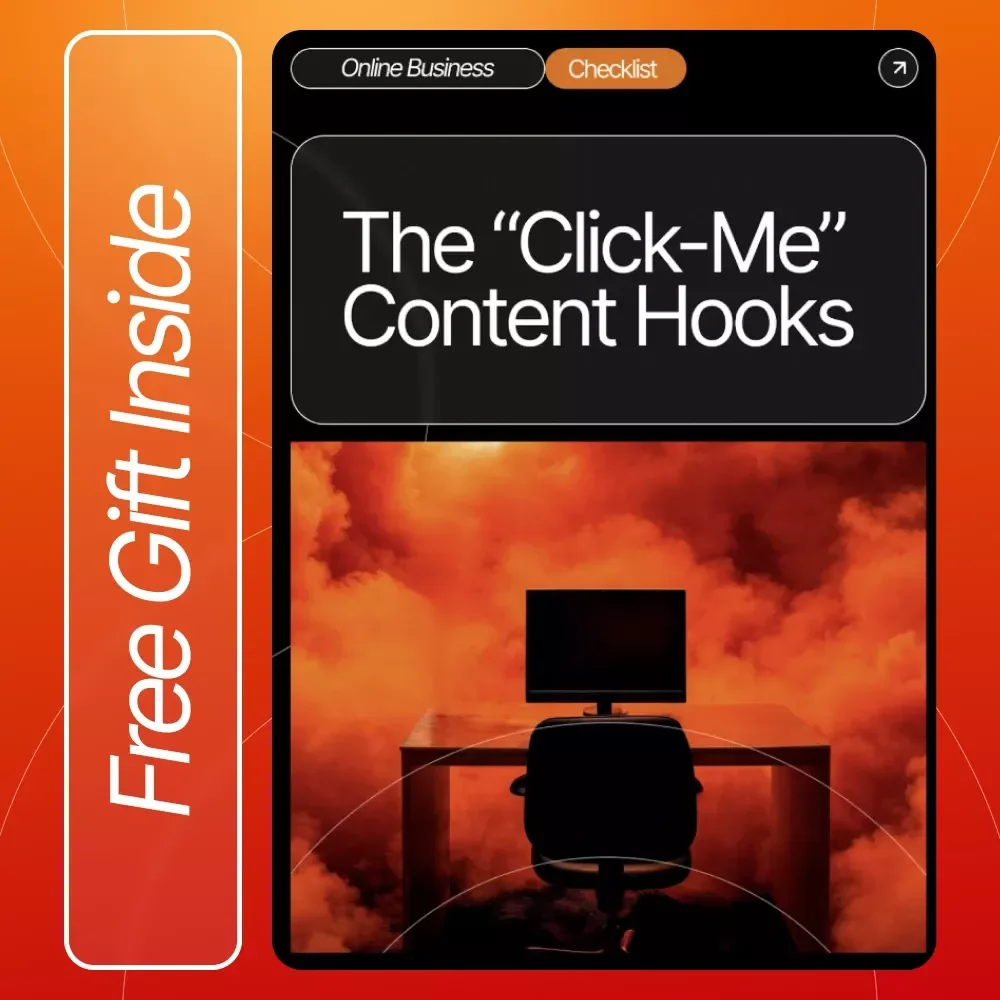 The “Click-Me” Content Hooks Checklist | Digital Download for Creators, Marketers & Entrepreneurs | Master Writing Content Hooks People Click Instantly