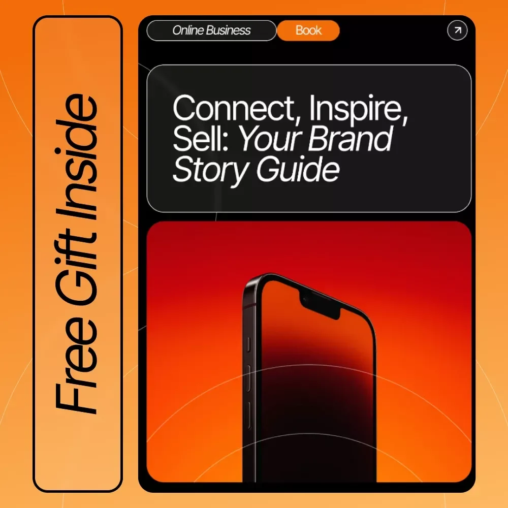 Connect, Inspire, Sell: Your Brand Story Guide | Brand Storytelling eBook | Small Business Marketing | Digital Download