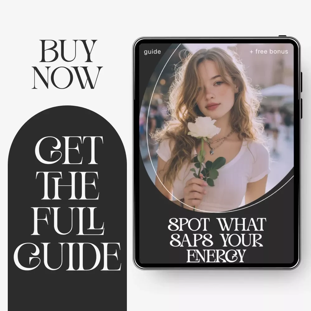 Spot What Saps Your Energy | Mental Clarity & Self-Awareness Guide | Learn How to See What Drains My Mental Energy