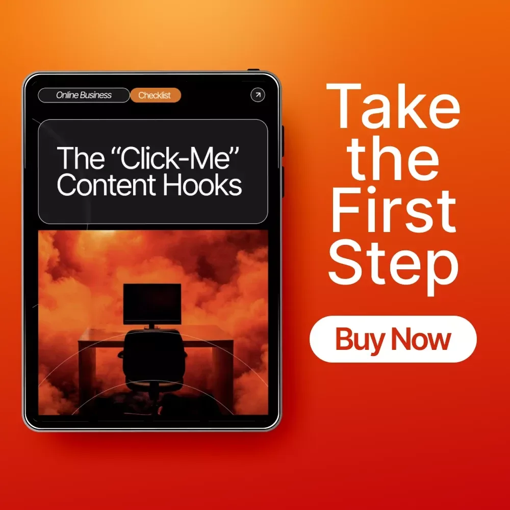 The “Click-Me” Content Hooks Checklist | Digital Download for Creators, Marketers & Entrepreneurs | Master Writing Content Hooks People Click Instantly