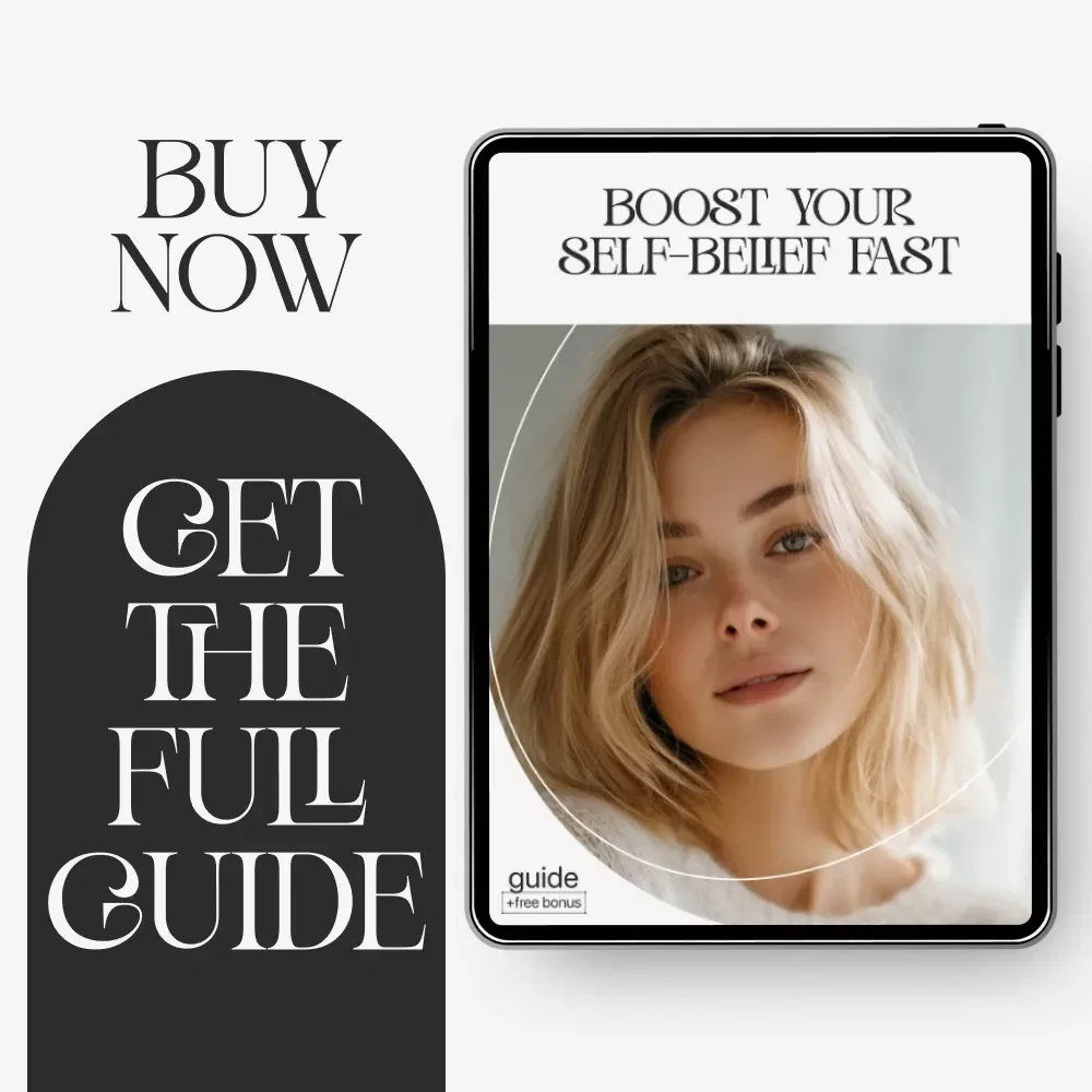 Boost Your Self-Belief Fast | Confidence Building Guide | How to Believe in Myself More | Digital Personal Growth Workbook