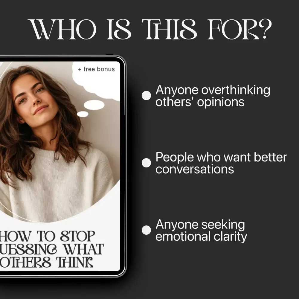 How to Stop Guessing What Others Think | Mindset & Communication Guide | Overthinking Help for how to stop assuming what others think