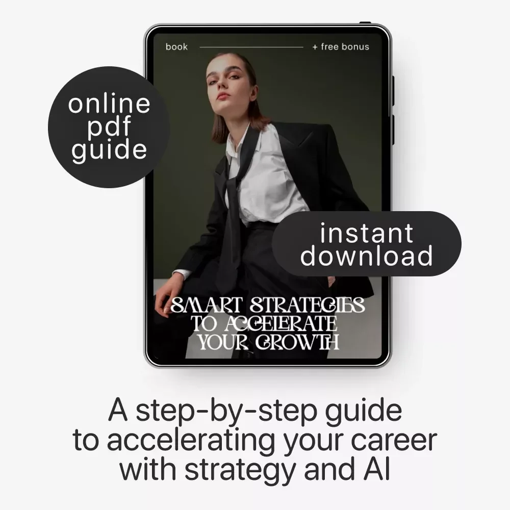 Smart Strategies to Accelerate Your Growth | Career Growth Strategy for Professionals | AI-Powered Career Guide & Skill Building eBook | Digital Download