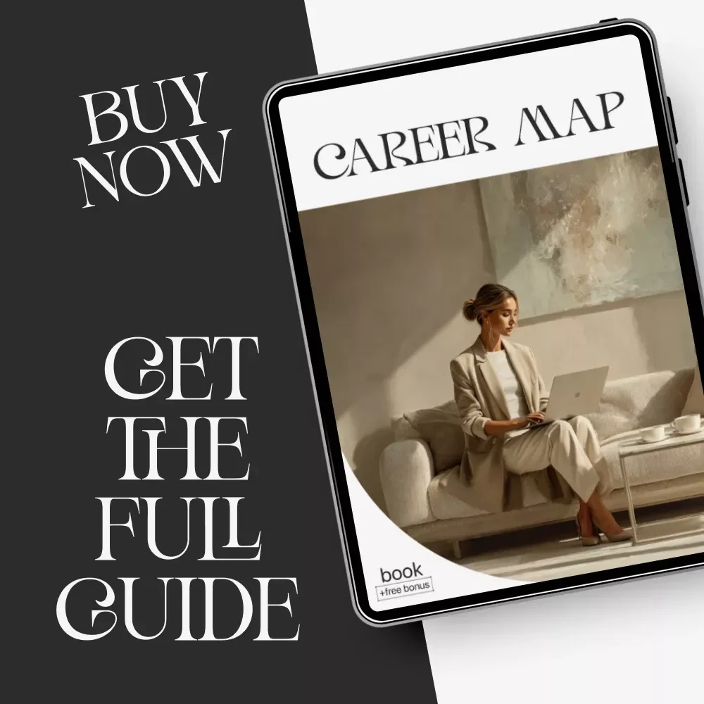 Career Map — Ebook Guide on How to Make a 5-Year Career Plan | Digital Career Planner for Professionals, Graduates & Career Changers