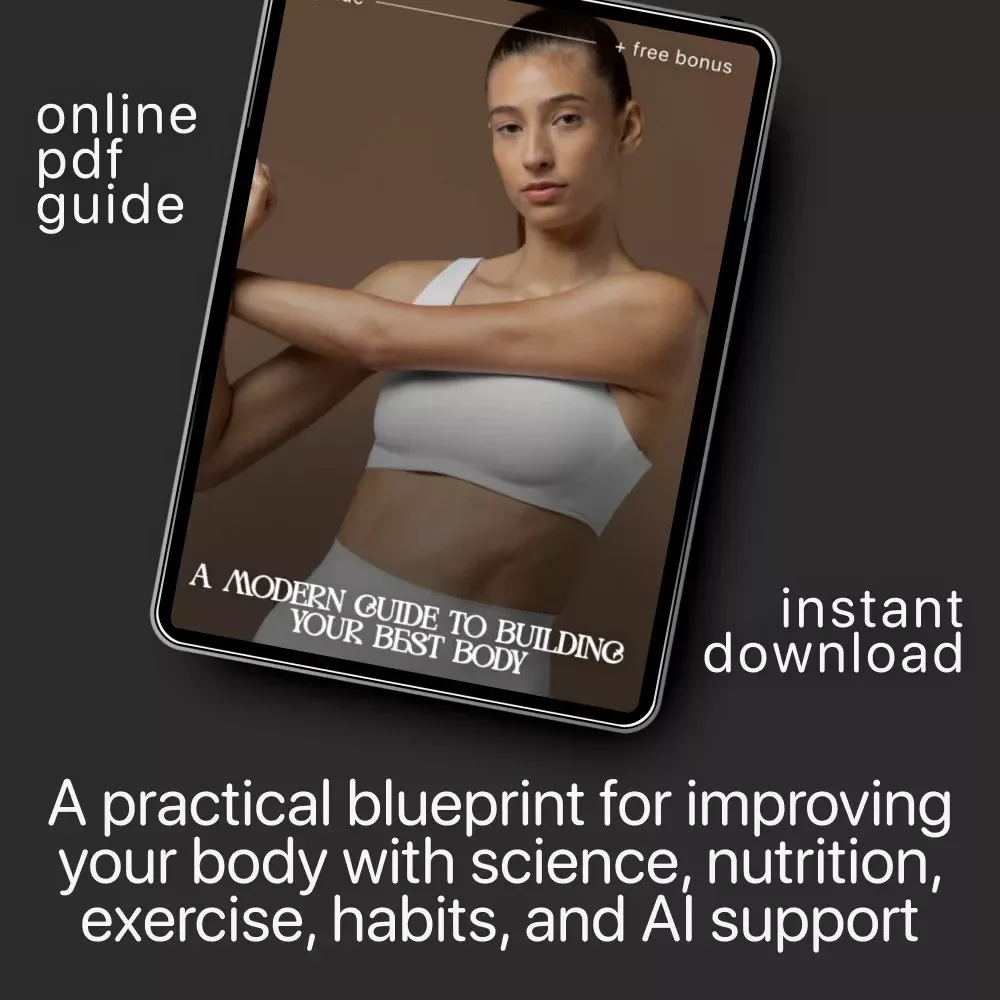 A Modern Guide to Building Your Best Body – Digital Wellness Guide | How to Build Healthier Body with Science, Nutrition & Fitness