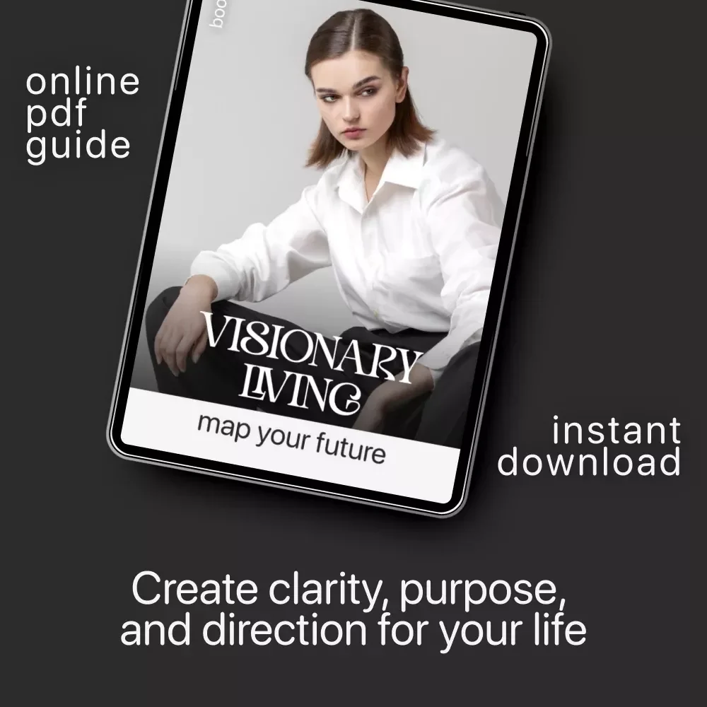 Visionary Living: Map Your Future | Digital eBook | How to Create a Vision for Your LifeVisionary Living: Map Your Future | eBook on How to Create a Vision for Your Life | Self-Growth Digital Guide for Personal Development and Life Planning
