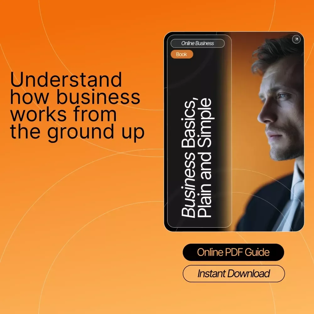 Business Basics, Plain and Simple | Beginner-Friendly eBook for Entrepreneurs, Side Hustlers & Creators | Business Basics Explained in Plain Words for Easy Learning