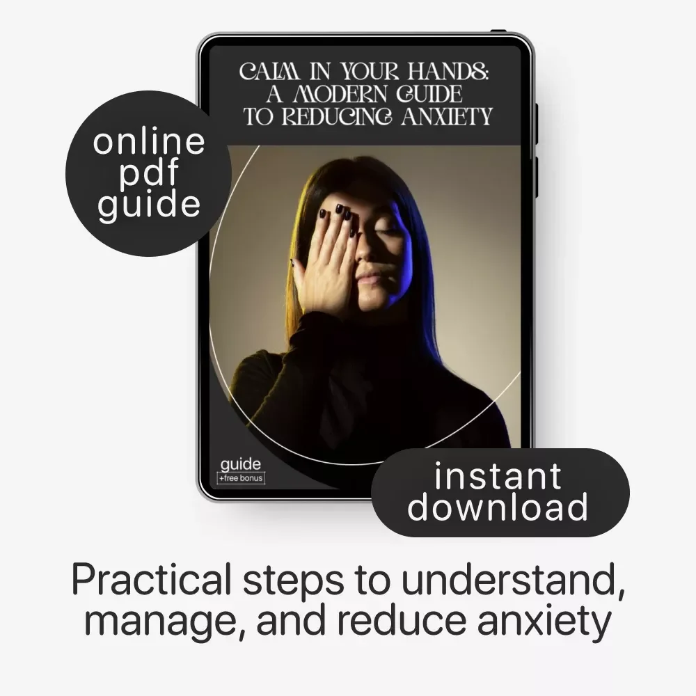 Calm in Your Hands: A Modern Guide to Reducing Anxiety | Digital Guide on How to Reduce Anxiety, Mindfulness Techniques, and Long-Term Stress Relief eBook