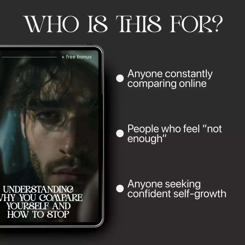 Understanding Why You Compare Yourself and How to Stop – Self Growth eBook | how to understand why i compare myself | Mindset Reset Guide for Confidence & Emotional Awareness