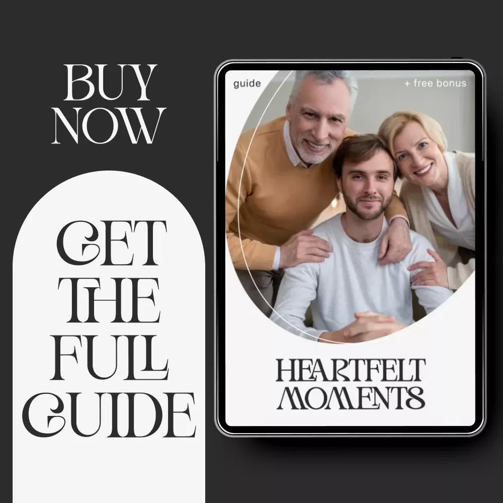 Heartfelt Moments — Guide on How to Show Appreciation to Friends and Family | Printable & Digital Download for Meaningful Connections
