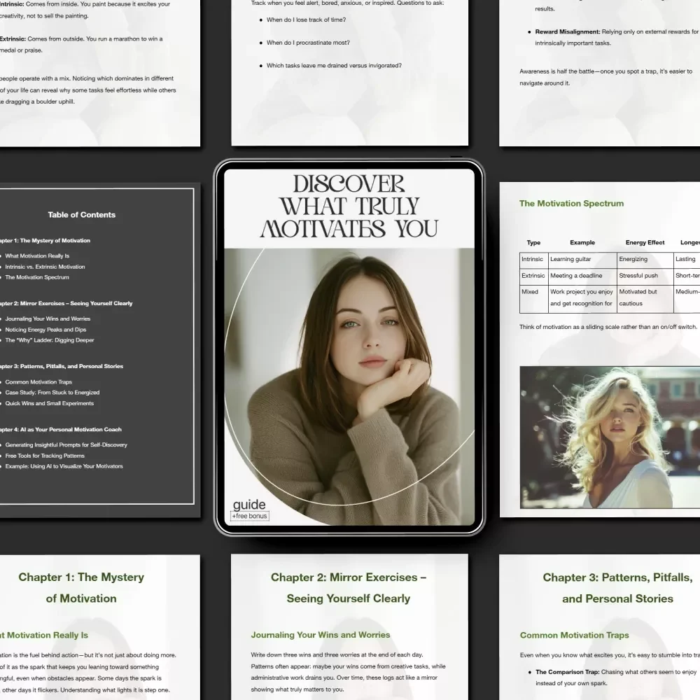 Discover What Truly Motivates You | Self-Discovery & Personal Growth Guide | Find Clarity and Learn How to Tell What Actually Motivates Me