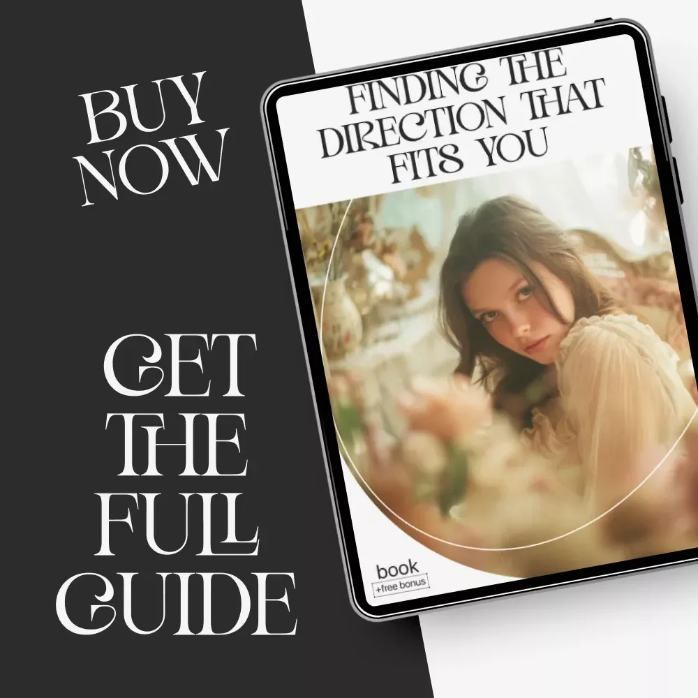 Finding the Direction That Fits You | Digital Self-Discovery Guide, Career Clarity eBook & Personal Growth Workbook for Overthinkers and Multi-Passionate Souls