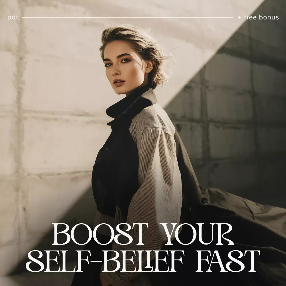 Boost Your Self-Belief Fast | Confidence Building Guide | How to Believe in Myself More | Digital Personal Growth Workbook