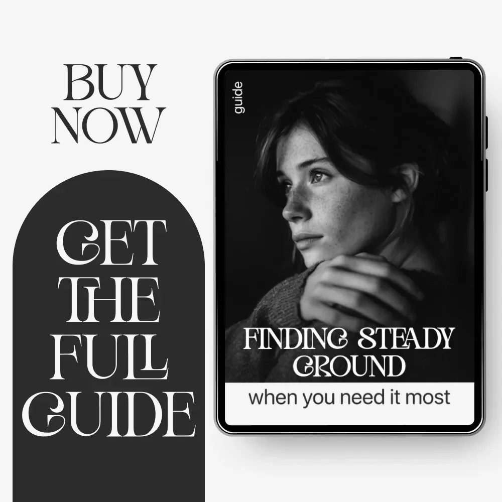 Finding Steady Ground When You Need It Most – Guide on how to ask for emotional support