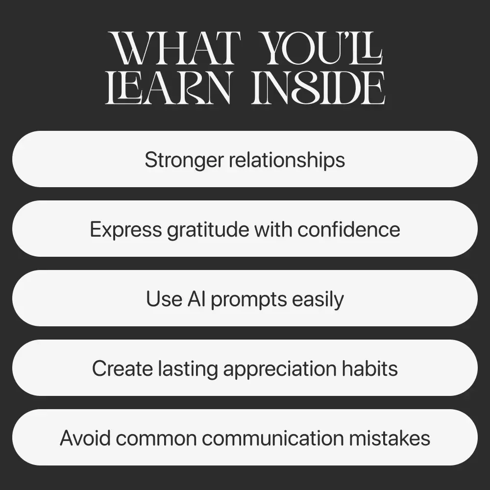 Heartfelt Moments — Guide on How to Show Appreciation to Friends and Family | Printable & Digital Download for Meaningful Connections