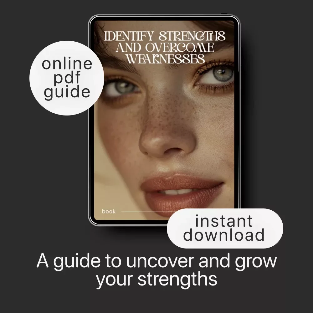 Identify Strengths and Overcome Weaknesses | Learn How to Identify Your Strengths and Weaknesses | Digital Self-Discovery eBook