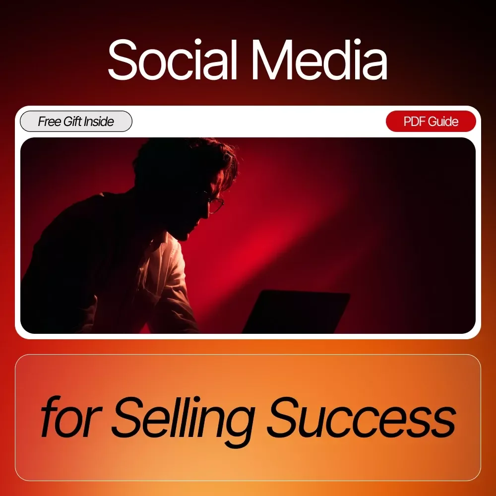 Social Media for Selling Success – Beginner-Friendly eBook for Social Media Basics for Selling, Digital Download, Sales Growth Guide for New Entrepreneurs