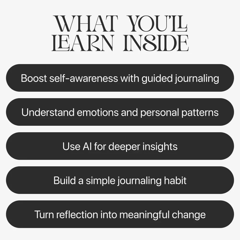 A Journey to Self-Discovery Through Journaling – journal for self discovery Guide | Self Reflection Workbook | Personal Growth Digital Download