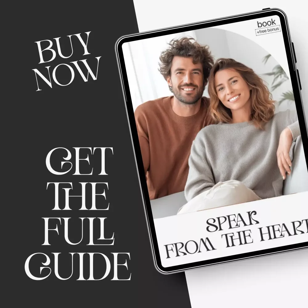 Speak From the Heart | How to Communicate Better With Your Partner Guide | Couples Communication eBook | Relationship Conflict Resolution Digital Download