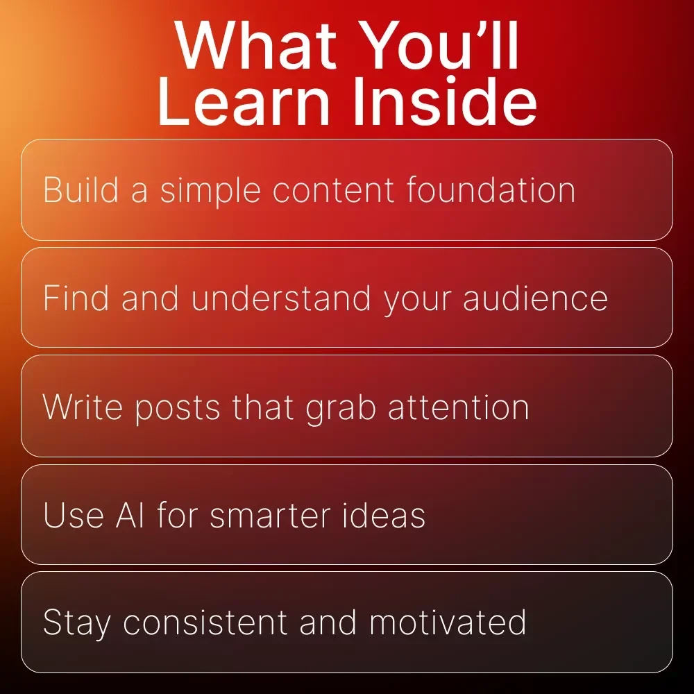 Beginner’s Blueprint for Engaging Content | Step-by-Step Ebook for New Creators | Learn Essential Content Rules for Total Beginners