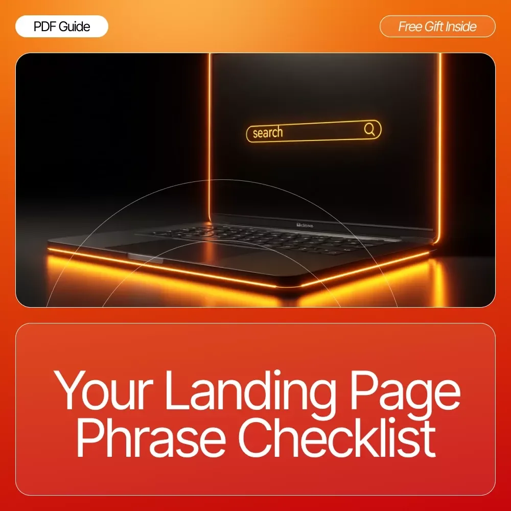 Your Landing Page Phrase Checklist – High-Converting Copywriting Guide, SEO Boosting Digital Download, Instant Access Conversion Phrase eBook for Entrepreneurs & Marketers