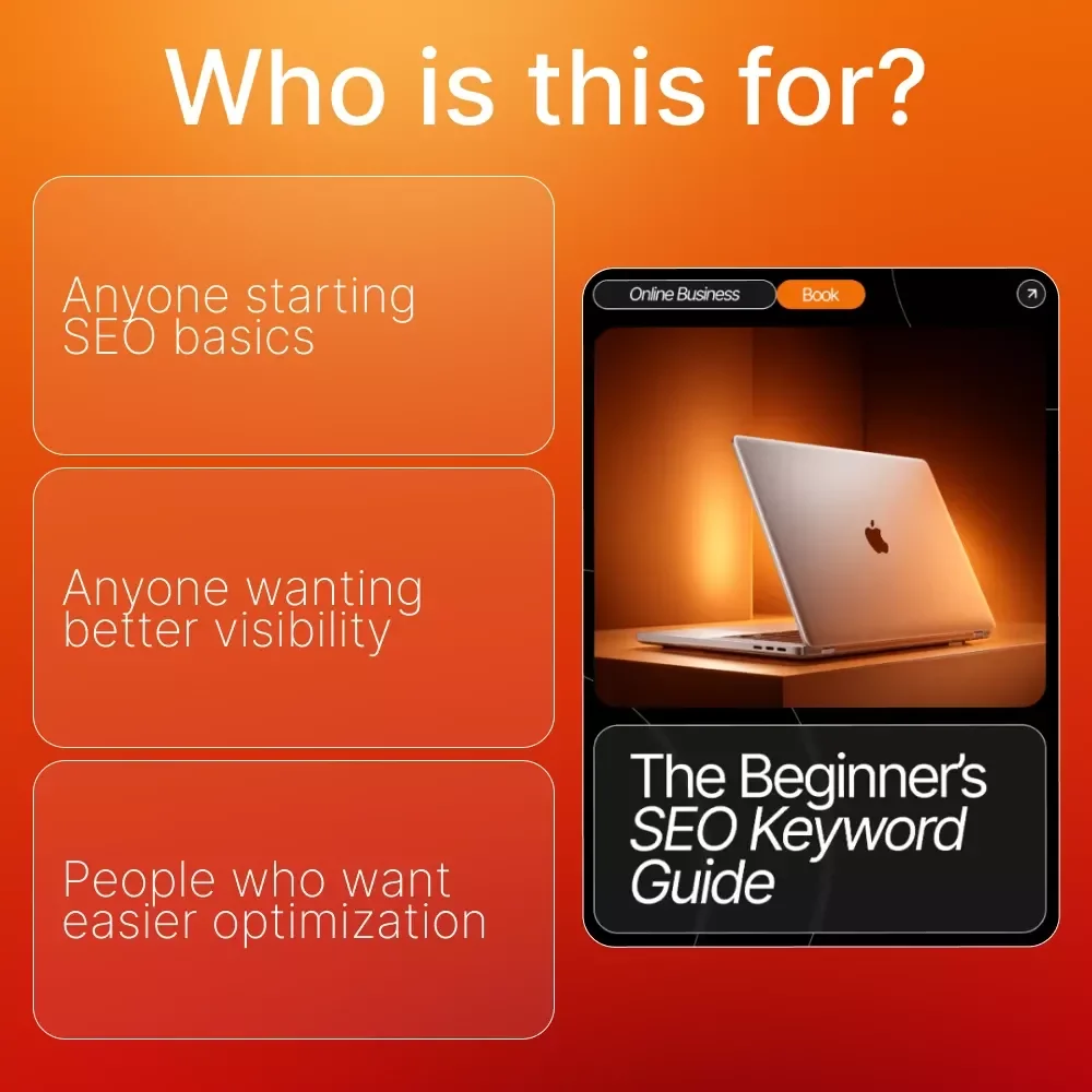 The Beginner’s SEO Keyword Guide | SEO Keywords Explained Simply | Digital Download eBook for Beginners, Keyword Research Starter Guide, SEO Learning Resource