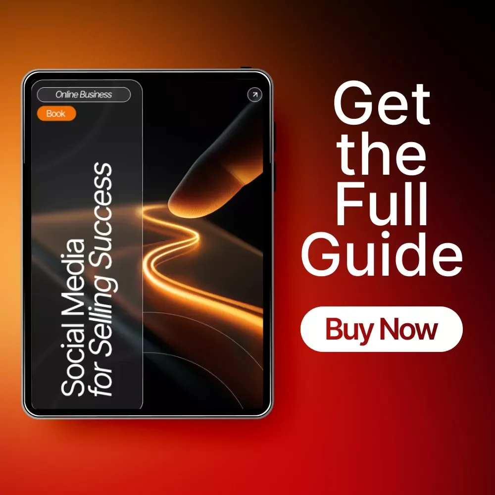 Social Media for Selling Success – Beginner-Friendly eBook for Social Media Basics for Selling, Digital Download, Sales Growth Guide for New Entrepreneurs