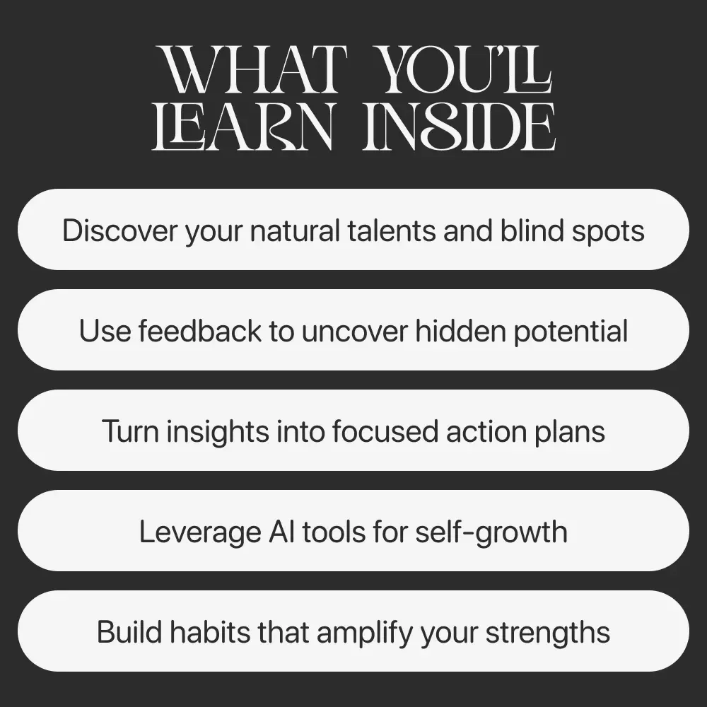Identify Strengths and Overcome Weaknesses | Learn How to Identify Your Strengths and Weaknesses | Digital Self-Discovery eBook