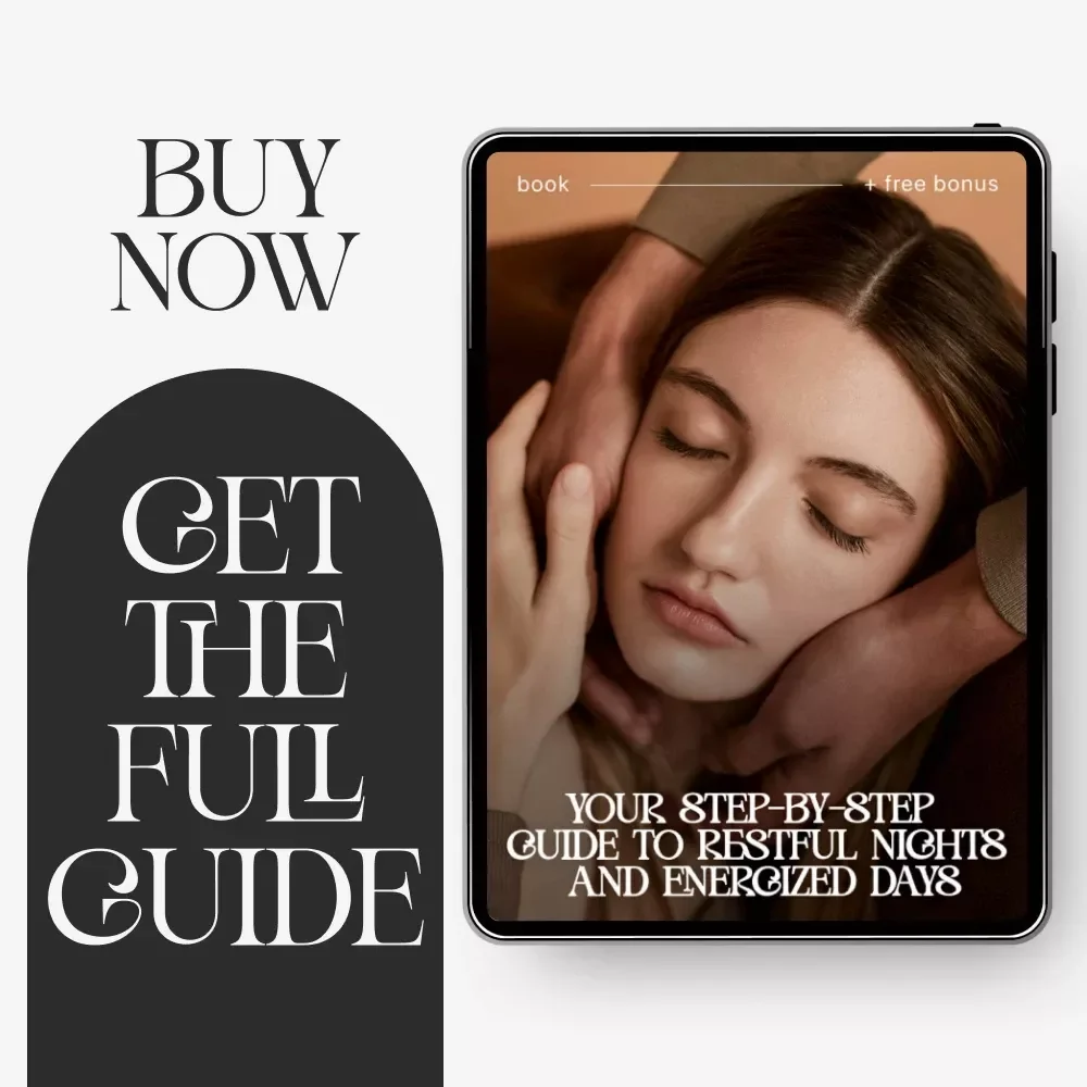 Your Step-by-Step Guide to Restful Nights and Energized Days – Ultimate eBook on How to Improve Sleep Quality Long Term, Healthy Sleep Routine, Insomnia Help, Sleep Optimization Digital Download