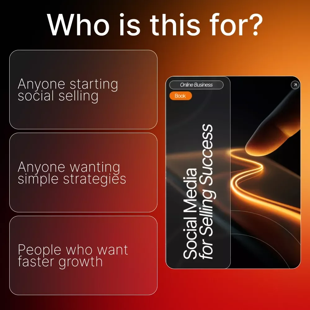 Social Media for Selling Success – Beginner-Friendly eBook for Social Media Basics for Selling, Digital Download, Sales Growth Guide for New Entrepreneurs