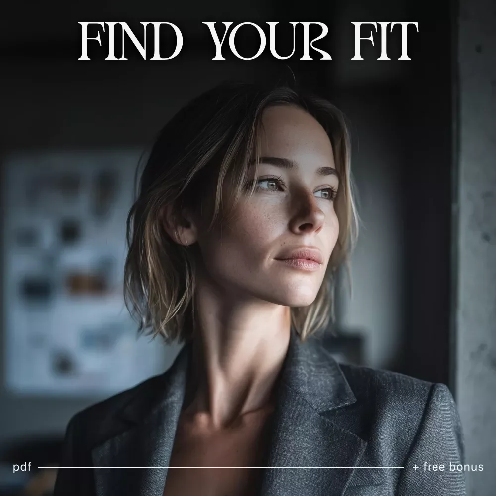 Find Your Fit Checklist | How to Pick a Job That Fits Your Goals | Career Decision Guide, Digital Download, Printable Checklist for Job Seekers