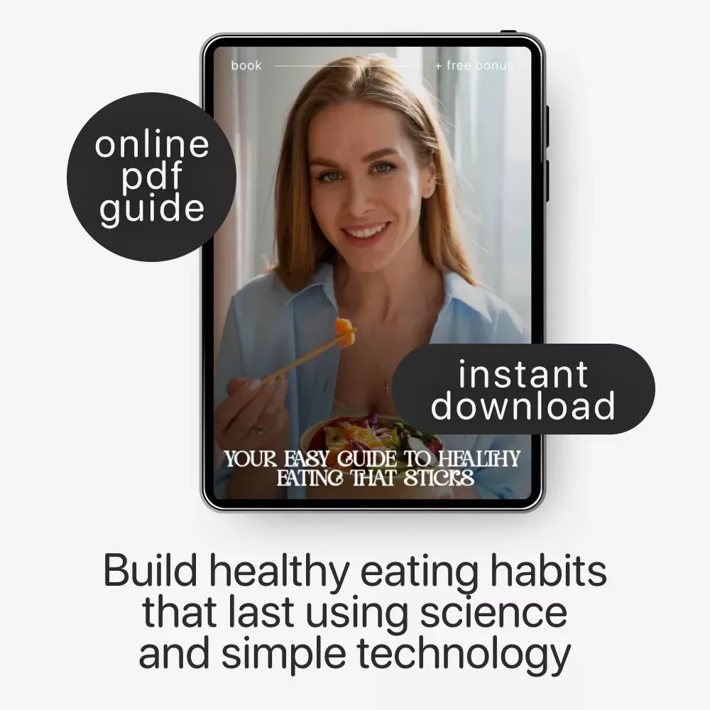 Your Easy Guide to Healthy Eating That Sticks – Practical eBook for Beginners & Busy People | Simple Habits, Meal Planning & How to Stay Consistent with Healthy Eating