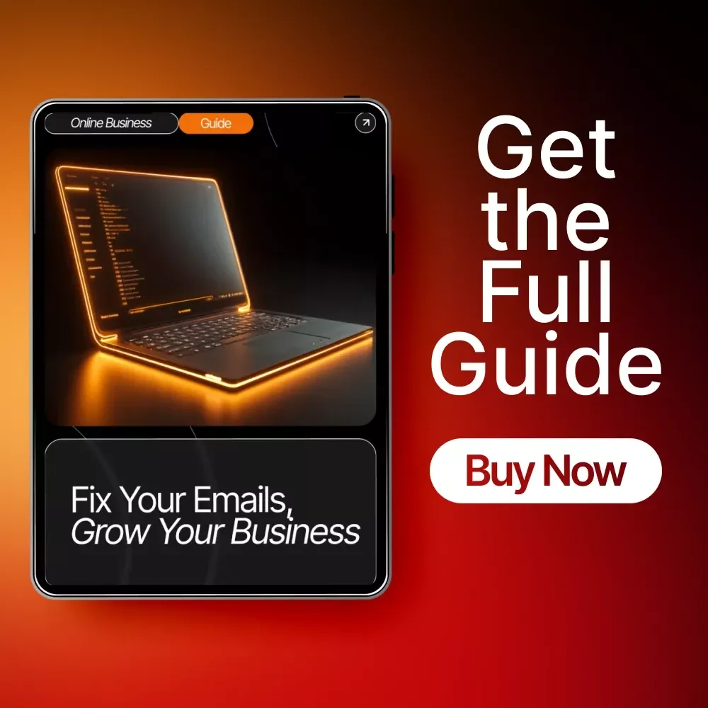 Fix Your Emails, Grow Your Business — Email Marketing eBook, Email Strategy Guide, Deliverability Checklist, AI Email Optimization | Digital Download