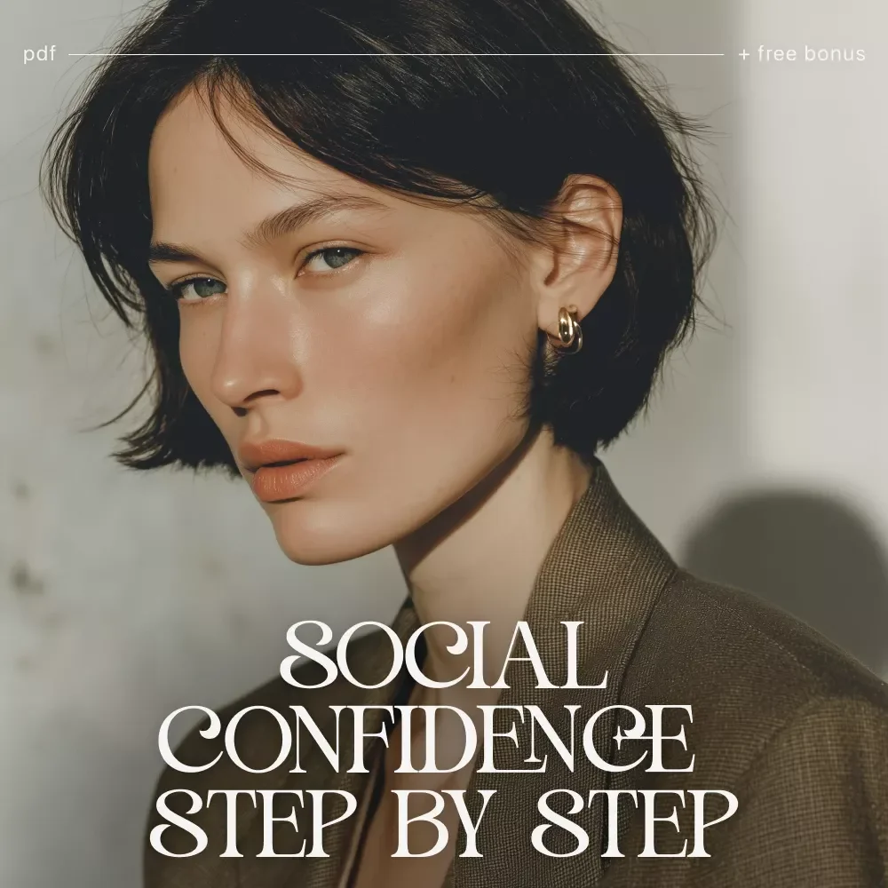 Social Confidence, Step by Step | Social Confidence Guide | Digital Download Self-Help eBook for Social Skills & Personal Growth