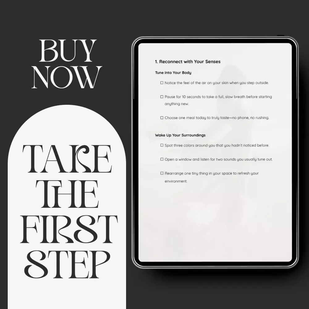 Feel Alive Again Checklist – Digital Download Self-Care Guide, Mindfulness eBook, Daily Wellness Routine, Mental Health Checklist, Quick Reset Practices