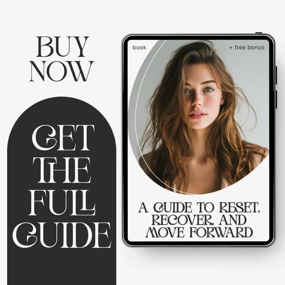 A Guide to Reset, Recover, and Move Forward | Ebook for Growth, Emotional Reset, how to bounce back after messing up, Self-Reflection & Recovery Download