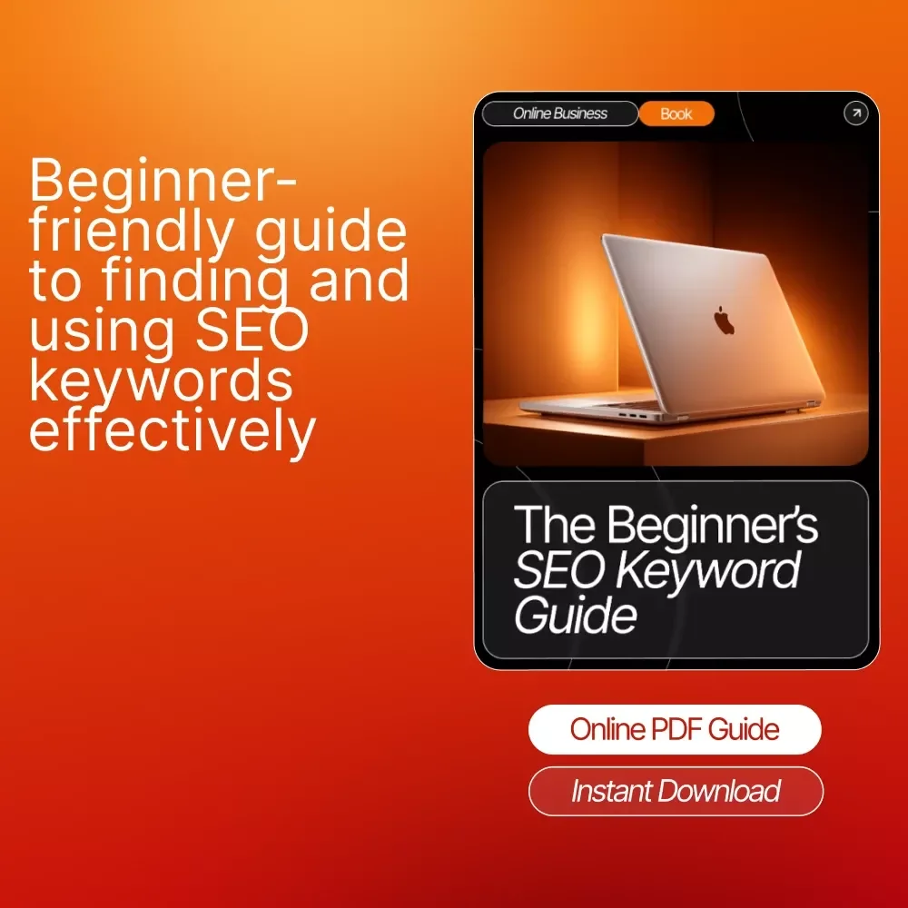 The Beginner’s SEO Keyword Guide | SEO Keywords Explained Simply | Digital Download eBook for Beginners, Keyword Research Starter Guide, SEO Learning Resource